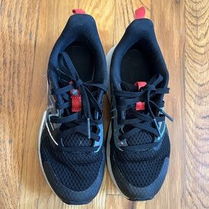 Black New Balance Kids Rave Run v2 Lace Up Sneakers Little Kid Size 13